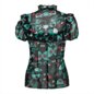 Hell Bunny Medea Blouse (Black) | Blue Banana
