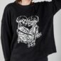 The Ragged Priest Everlasting Jumper (Black & White) | Alternative Autumn Clothing