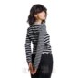 Ragged Priest Talley Top (Grey/Black) | Alternative Clothing
