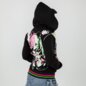 Heartless Hex Bear Varsity Jacket (Black) | Gothic Clothing