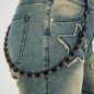 Blue Banana Cross Cord Key Chain (Black) | Alternative Accessories