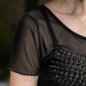 Banned Moody Melody Mesh Black Top | Gothic Tops
