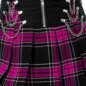 Heartless Nixie Skirt (Black/Pink) | Gothic Summer Clothing