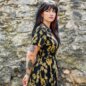 Banned Carol Golden Hour Wrap Dress (Black) | Alternative Fashion, Goth Clothing