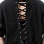 Chemical Black Ceil Crop Top (Black) | Alternative Clothing, Gothic Clothing