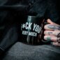 Blue Banana Fuck You Mug (Black) | Blue Banana