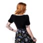 Hell Bunny Moonlit Top (Black) | Blue Banana