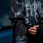 Heartless Akumu Top (Black/Grey) | Alternative Fashion, Goth Clothing