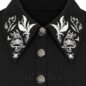 Hell Bunny Mischief Blouse (Black) | Blue Banana
