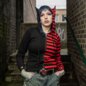 Banned Shiori Black & Red Front Zip Up Hoodie | Gothic Jumpers