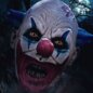 Rote Crazy Clown Farbige 30 Tage Kontaktlinsen - Halloween Monatslinsen