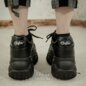Buffalo Blader Vegan Trainer (Black) | Blue Banana Footwear