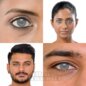 Blind 1 Day Tageskontaktlinsen in Grau, Coloured Contacts UK