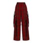 Hell Bunny Nihilist Trousers (Red) | Blue Banana