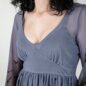 Hell Bunny Ecclesia Mini Dress (Grey) | Alternative Fashion, Goth Clothing