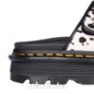 Dr Martens Zebzag Dalmatian Slider (Black/Cream) | Dr Martens Sandals