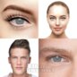 Blind 1 Day Tageskontaktlinsen in Grau, Coloured Contacts UK
