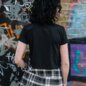 Official Ice Nine Kills Wolf Crop Top (Black) | Band Merchandise Blue Banana