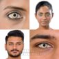 Avatar 1 Day Coloured Contact Lenses, Yellow Na'vi Eyes Lens