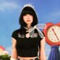 Hell Bunny X Care Bear Cheer Bear Top (Black) | Kawaii Fashion