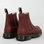 Dr Martens Chelsea 2976 Alyson Zip Grizzly Boots (Cherry) | Autumnal Dr Martens