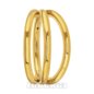 Triple Row Plasma Gold 1.2mm Hinged Segment Ring | Piercing Jewellery