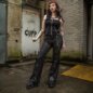 Banned Chain Reaction Trousers (Black) | Alternative Fashion, Goth Clothing