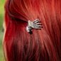 Mini Claw 2pc Hair Clips (Silver) | Blue Banana