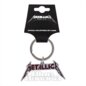 Official Metallica Logo Keyring (Red) | Band Merch Gifts