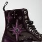 Dr Martens 1460 Wg Arcadia Velvet Boots (Purple) | Autumnal Bootss