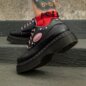 Dr Martens Buzz 5I Milled Gloss Shoe (Black) | Alternative Shoes