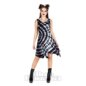Innocent Eliana Tie Dye Kleid (Schwarz-Weiss) | Blue Banana
