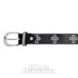 Blue Banana Crystal Crosses Belt (Black) | Blue Banana