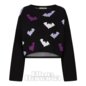Banned Batty Babe Jumper (Black) | Alternative Fashion, Goth Clothing