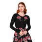 Hell Bunny Yuna Cardigan (Black) | Alternative Tops, Gothic Cardigan