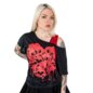 Heartless Heart Skull 2-In-1 Top | Gothic Tops & T-Shirts