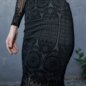 Hell Bunny Mea Culpa Midi Dress (Black) | Alternative Midi Dresses
