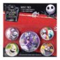 Official Nightmare Before Christmas Charakter Abzeichenpaket (Mehrfarbig)