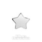 Blue Banana 14K White Gold Star Threadless Top (White Gold) | Blue Banana Piercing