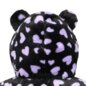 Banned Nanami Kawaii Hearts Hoodie (Black/Purple) | Blue Banana
