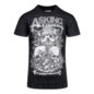 Asking Alexandria Skull Stack T Shirt (Black) | Blue Banana