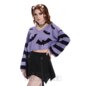 Banned Annabelle Bats Jumper (Black/Purple)