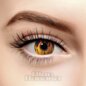 Yellow Flame Hot Costume Contact Lenses (30 Day) | Coloured Contacts