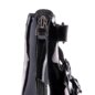 Bleeding Heart Patent Strap Sandals (Black) | Alternative Footwear