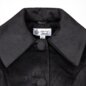 Veste en laine noire Bleeding Heart | Mode Vintage