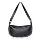 Banned Iron Halo Hobo Bag (Black) | Alternative Accessories | Alternative Handbags