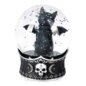 Nemesis Now Malpuss Snow Globe (Black) | Blue Banana