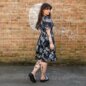 Hell Bunny Serpent Midi Dress (Multicolour) | Alternative Midi Dresses