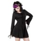 Banned Serpent Seam Dress (Black) | Banned Alternative Clothing
