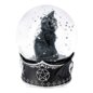 Nemesis Now Malpuss Snow Globe (Black) | Blue Banana